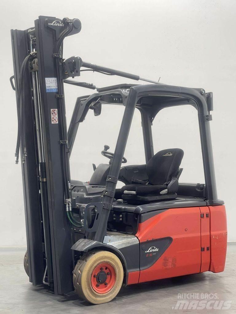 Linde E16L-02-386 Електрически вилични кари-повдигачи