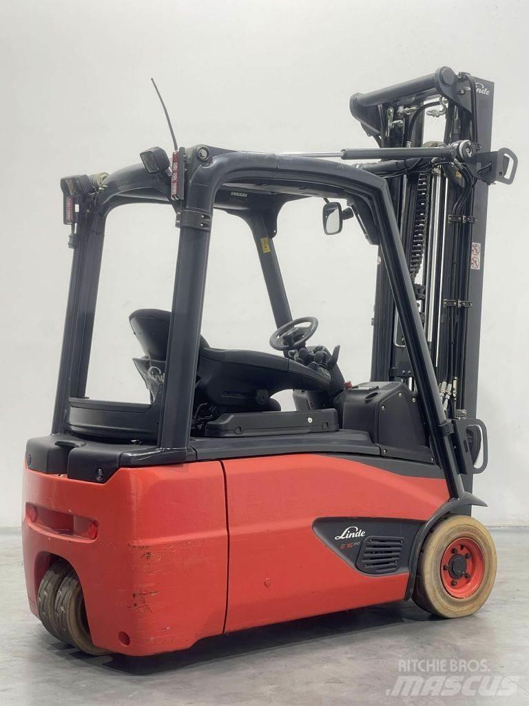 Linde E16L-02-386 Електрически вилични кари-повдигачи