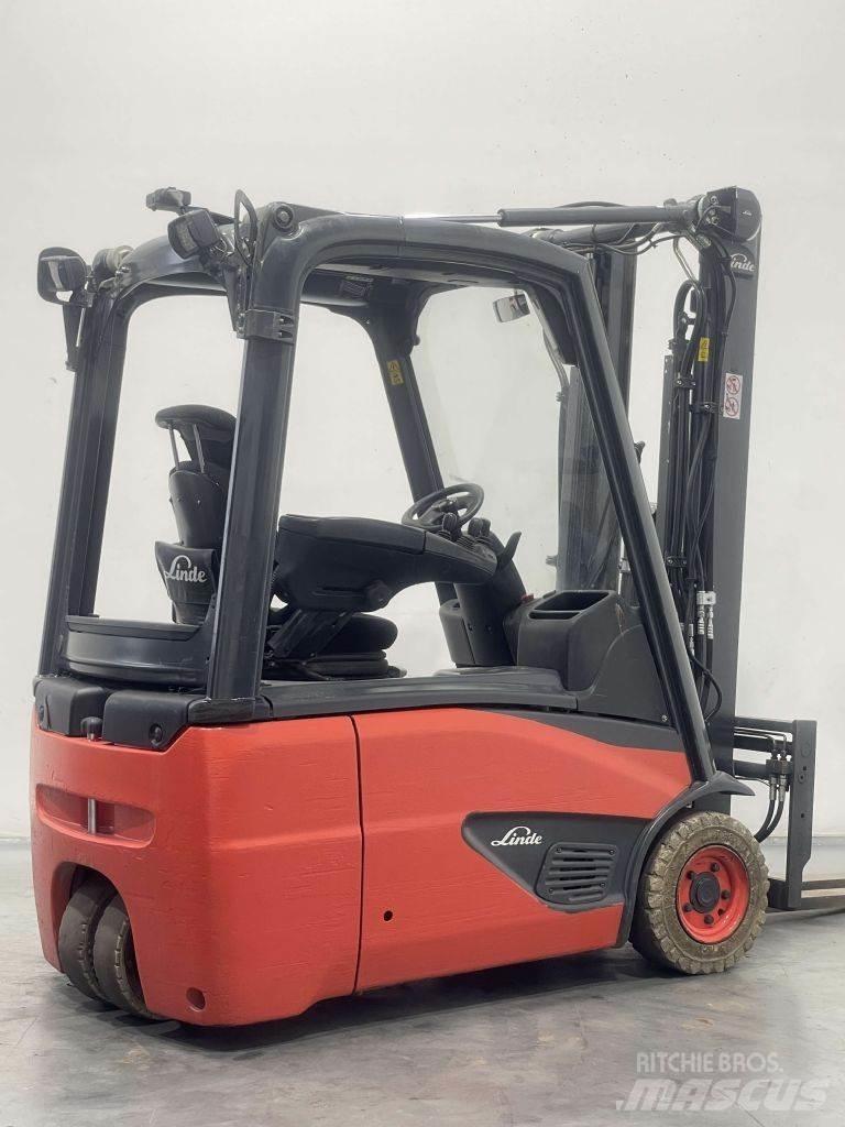 Linde E16L-02-386 Електрически вилични кари-повдигачи