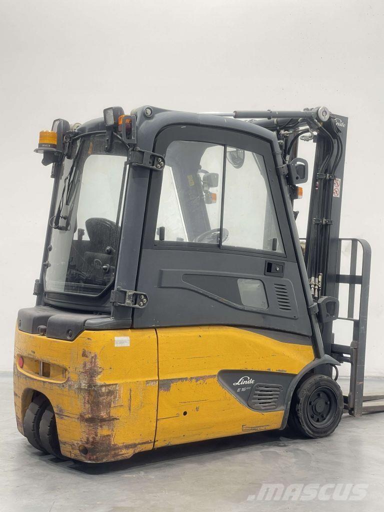 Linde E16L-02-386 Електрически вилични кари-повдигачи