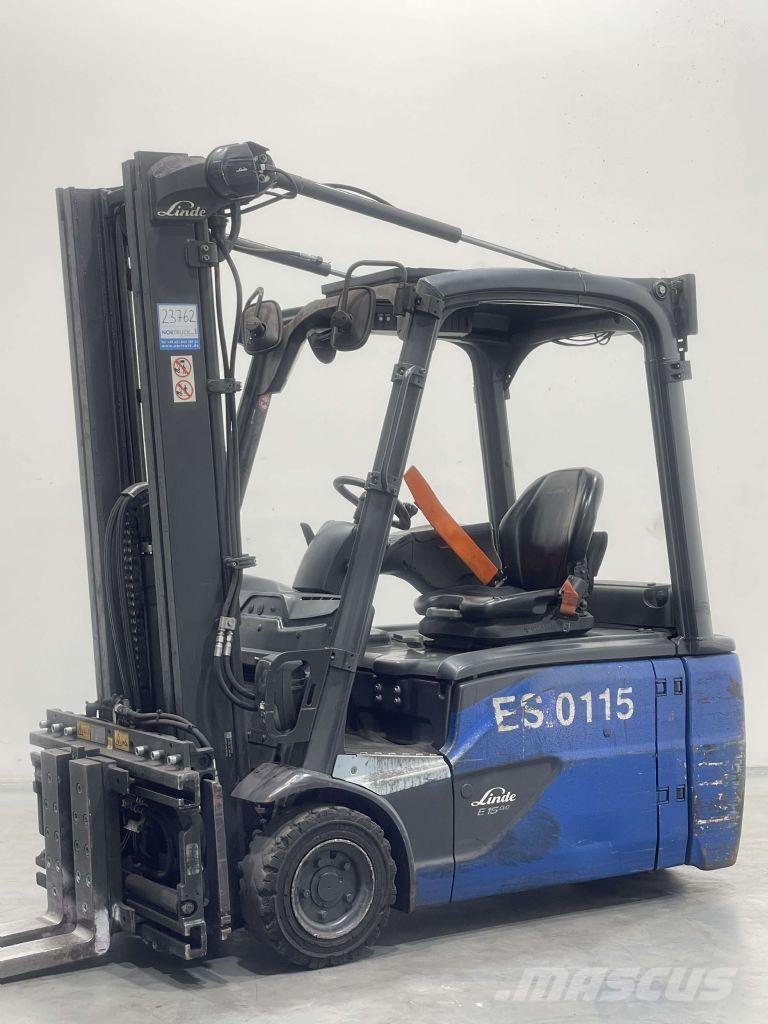 Linde E16L-02-386 Електрически вилични кари-повдигачи
