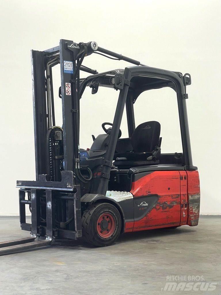 Linde E16L-386-EVO Електрически вилични кари-повдигачи