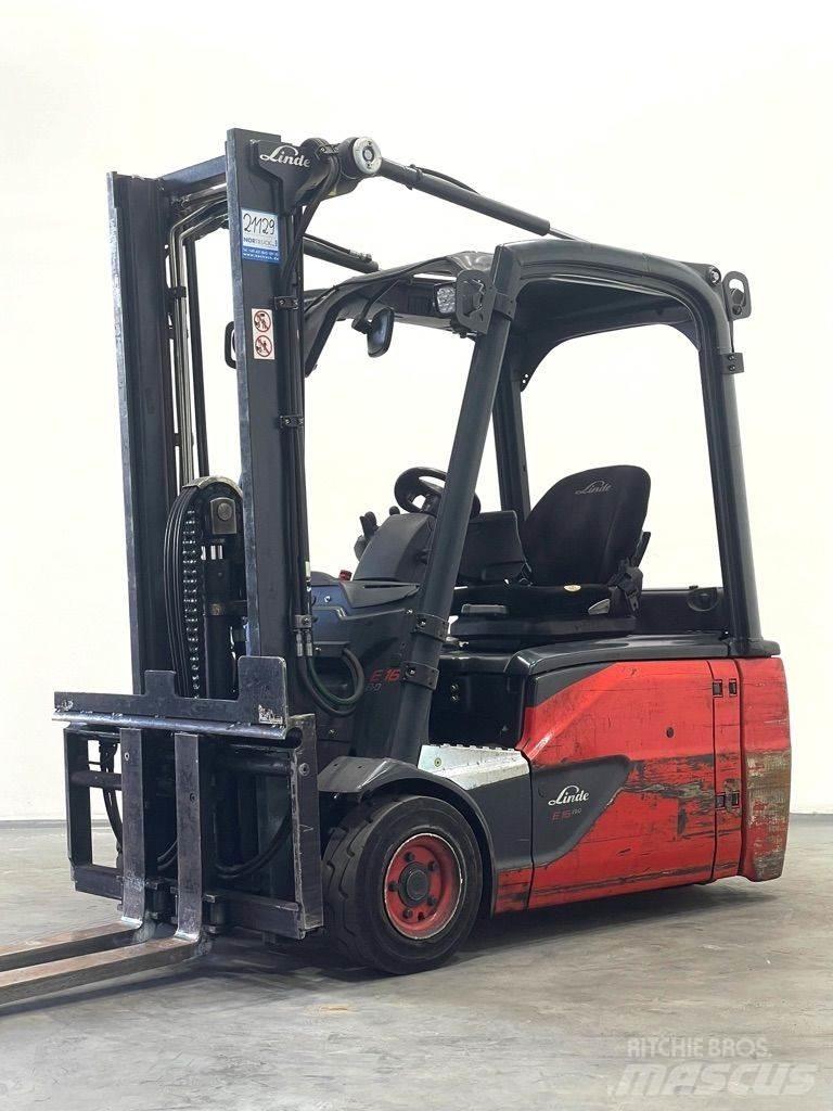 Linde E16L-386-EVO Електрически вилични кари-повдигачи