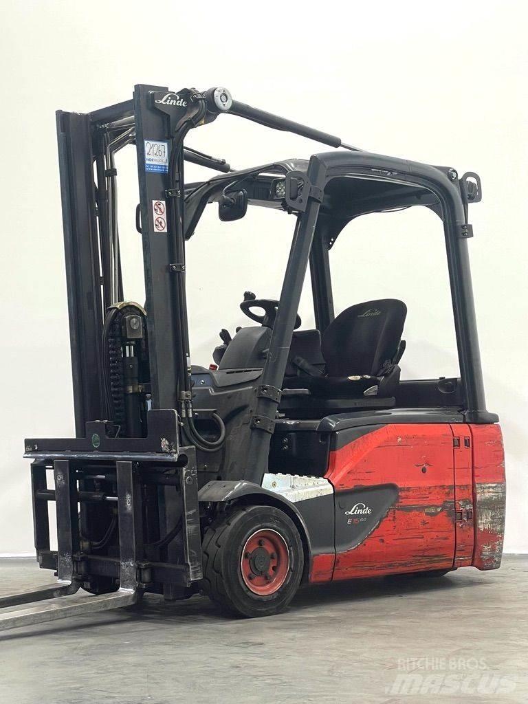 Linde E16L-386-EVO Електрически вилични кари-повдигачи