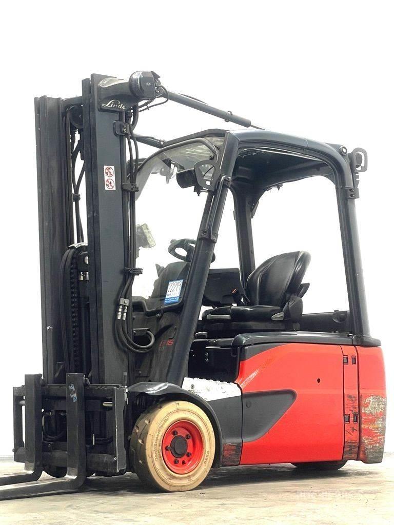 Linde E16L-386-EVO Електрически вилични кари-повдигачи