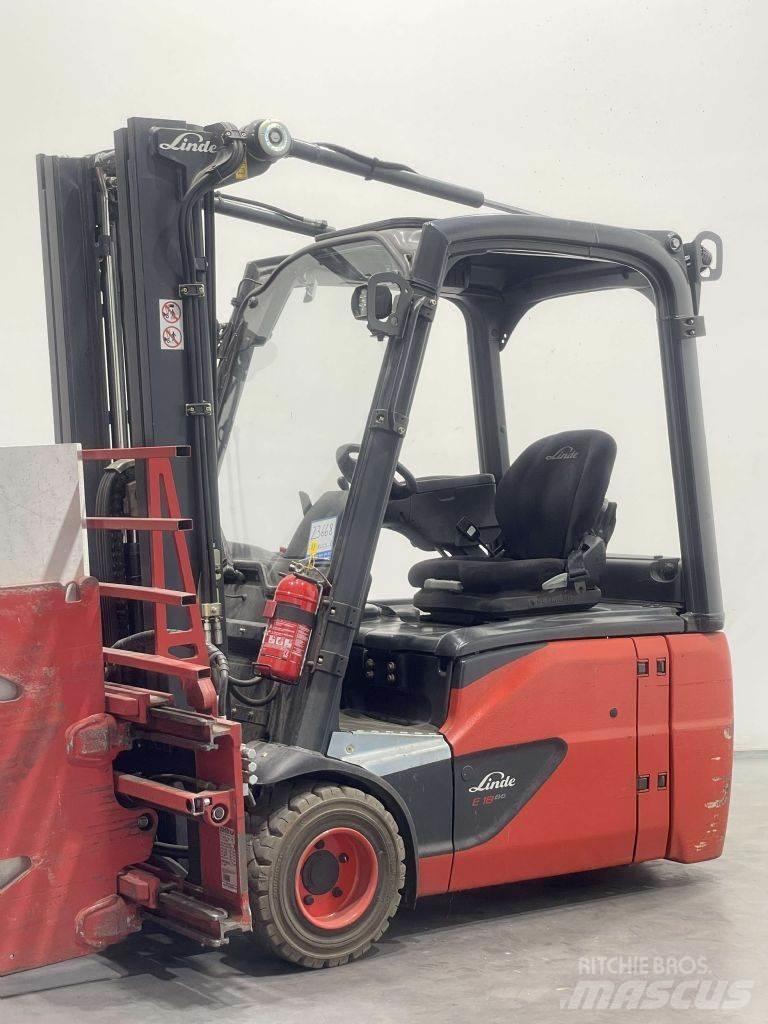 Linde E18-02-386 Електрически вилични кари-повдигачи