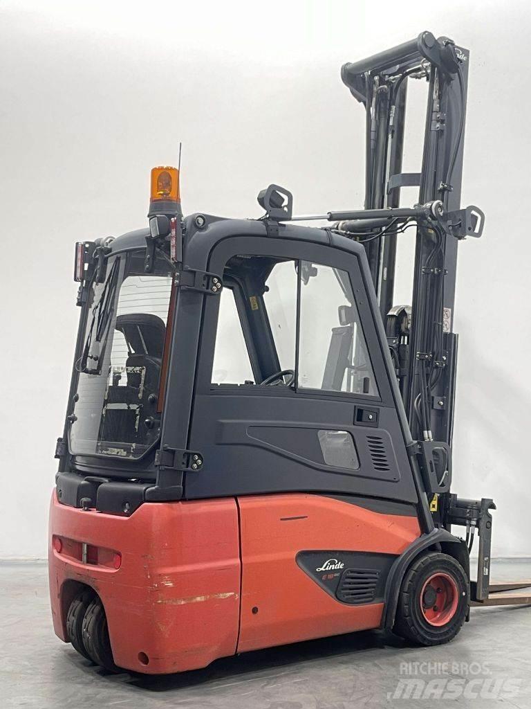 Linde E18-02-386 Електрически вилични кари-повдигачи
