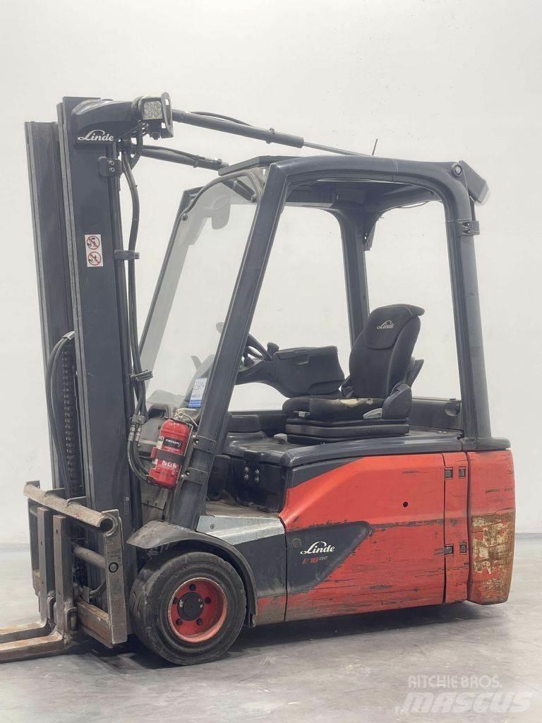 Linde E18L-02-386 Електрически вилични кари-повдигачи