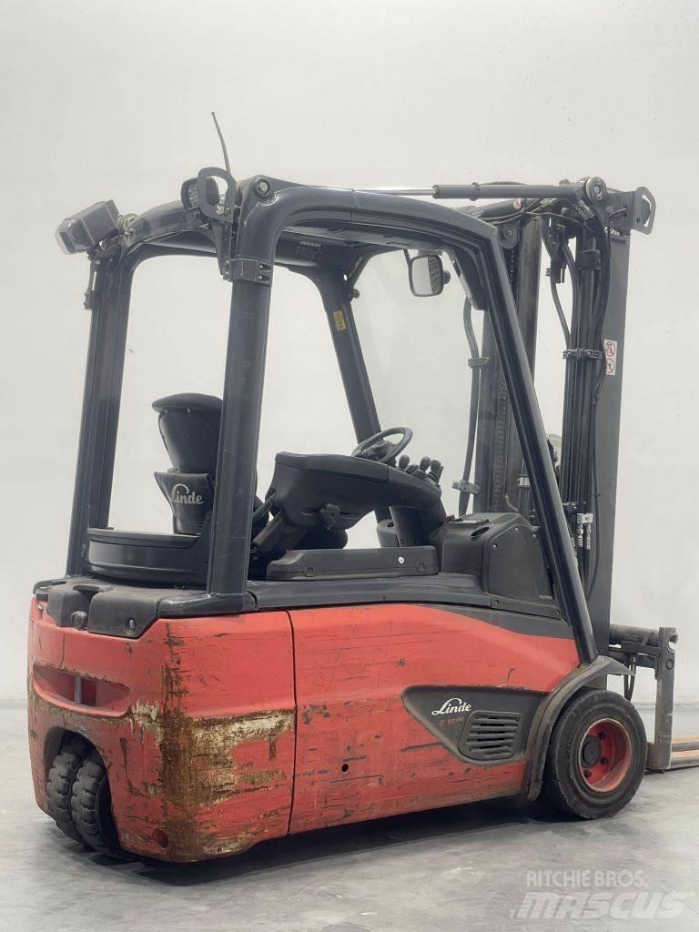 Linde E18L-02-386 Електрически вилични кари-повдигачи