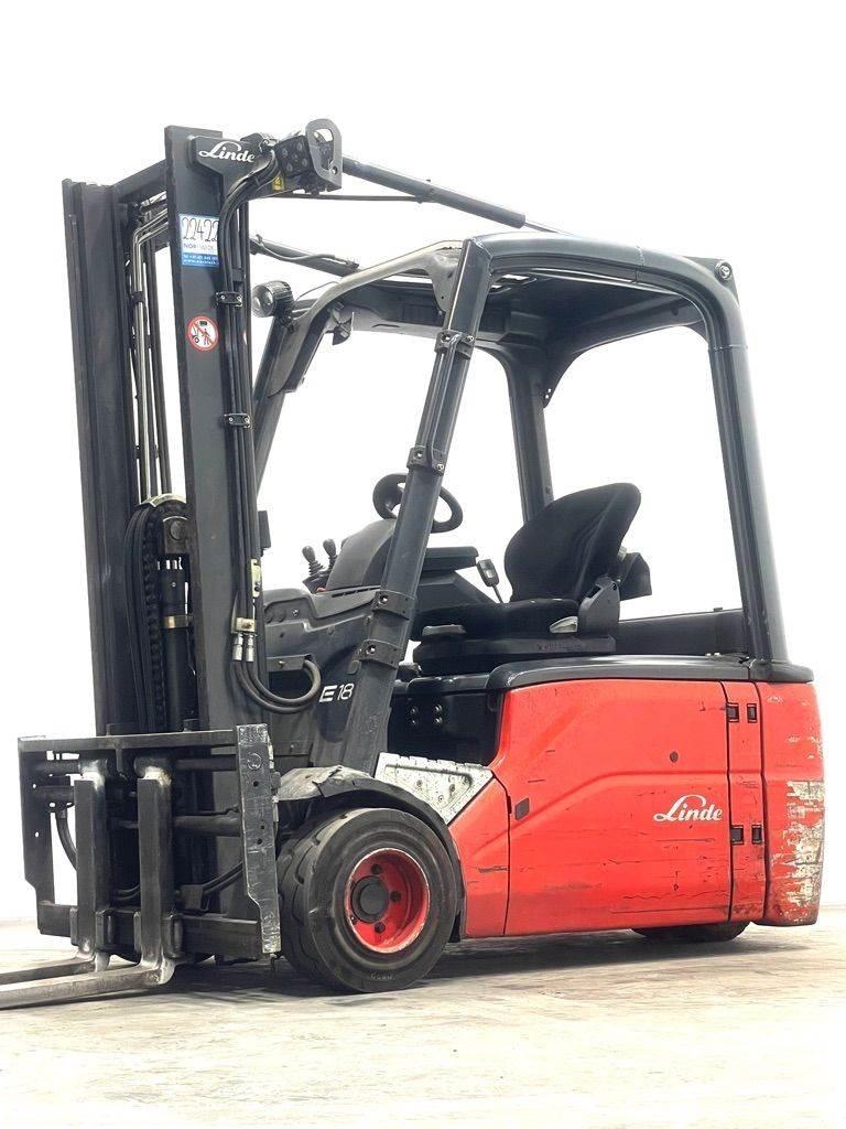 Linde E18L-386 Електрически вилични кари-повдигачи