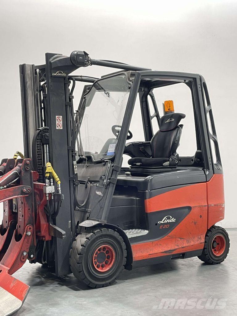 Linde E20-01/600-387 Електрически вилични кари-повдигачи