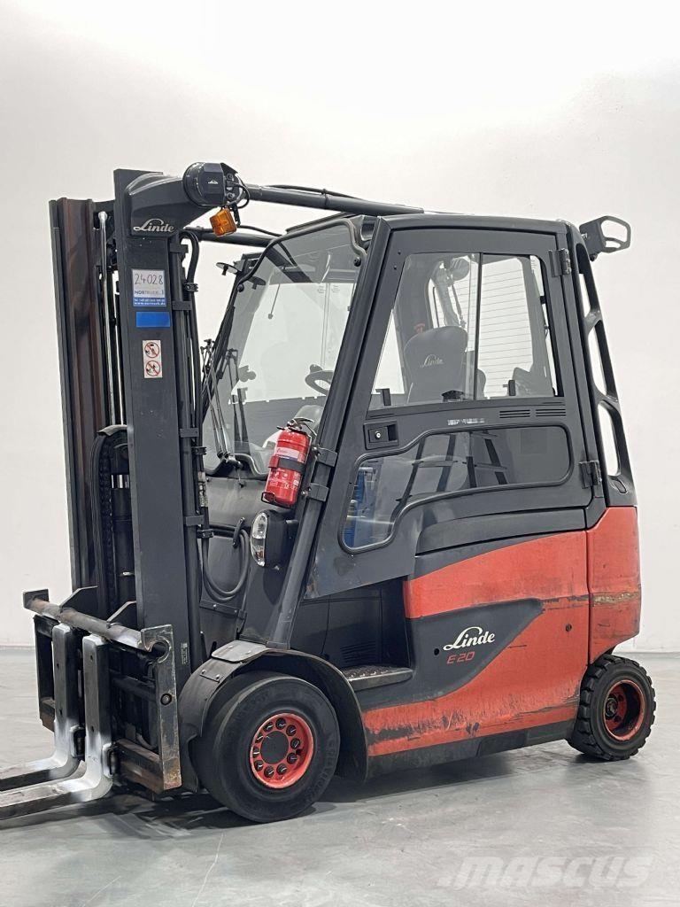 Linde E20-01/600-387 Електрически вилични кари-повдигачи
