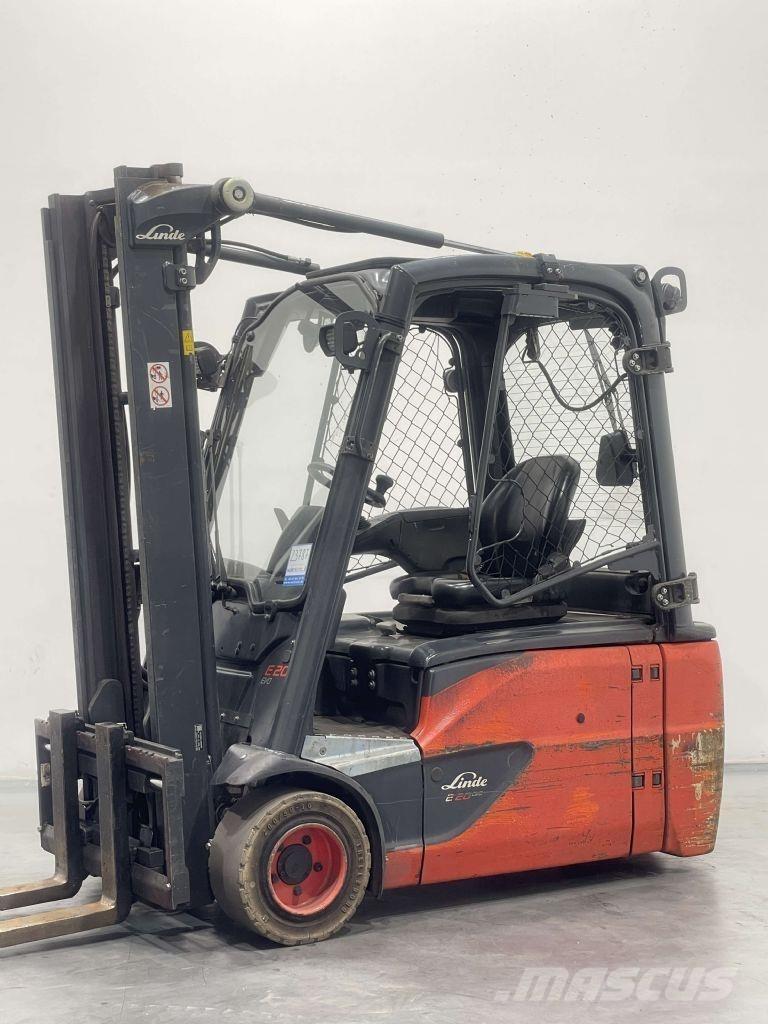 Linde E20L-02-386 Електрически вилични кари-повдигачи