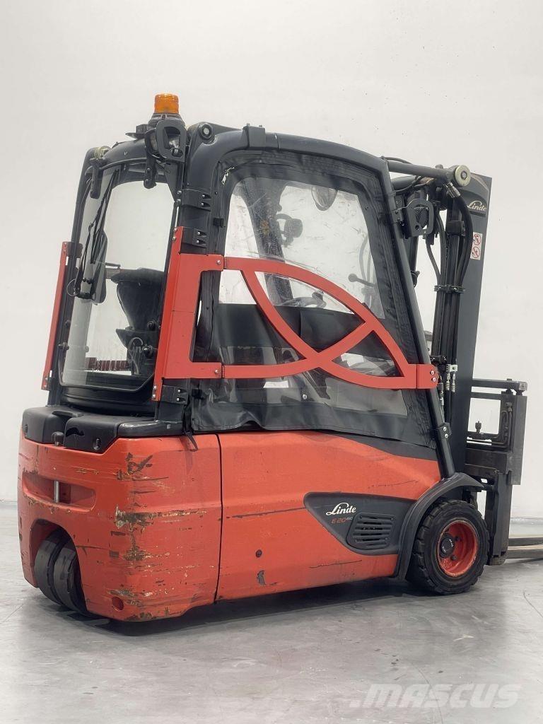 Linde E20L-02-386 Електрически вилични кари-повдигачи