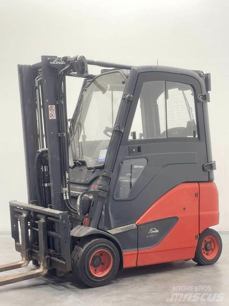 Linde E20PH-02-386 Електрически вилични кари-повдигачи