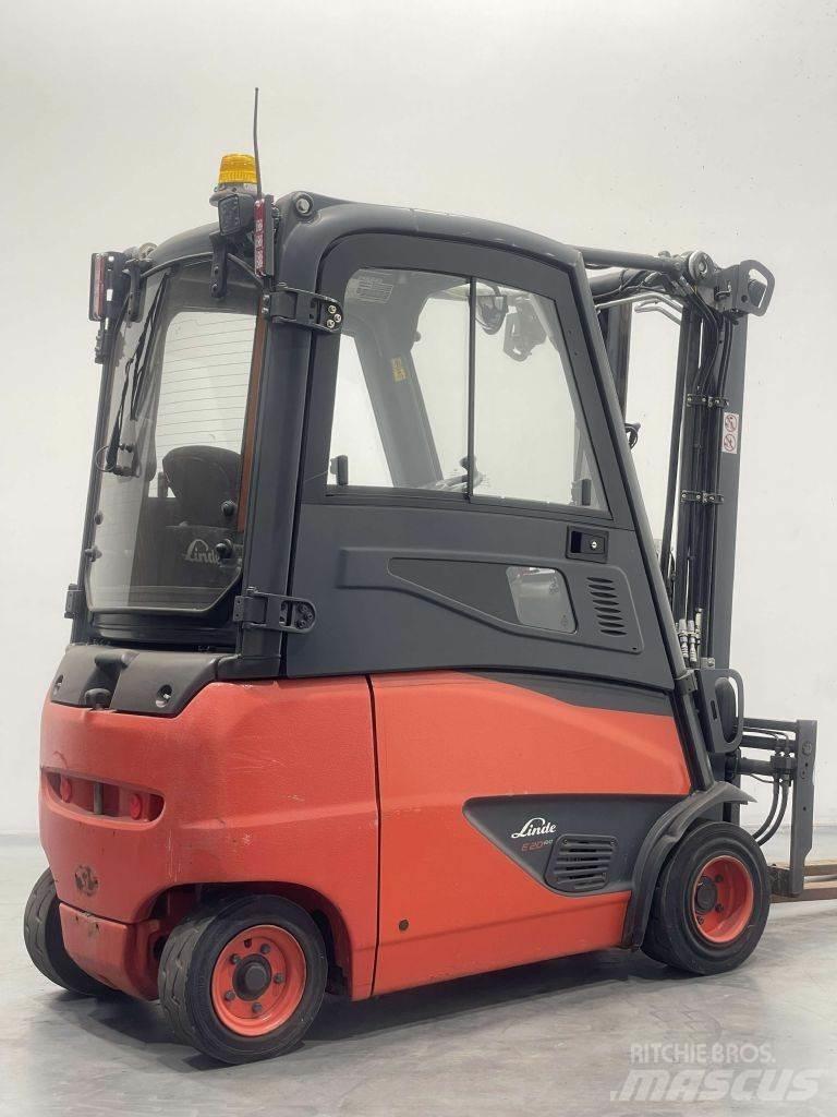 Linde E20PH-02-386 Електрически вилични кари-повдигачи
