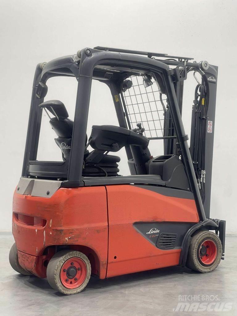 Linde E20PH-02-386 Електрически вилични кари-повдигачи