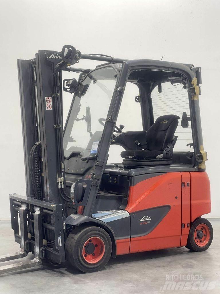 Linde E20PH-02-386 Електрически вилични кари-повдигачи
