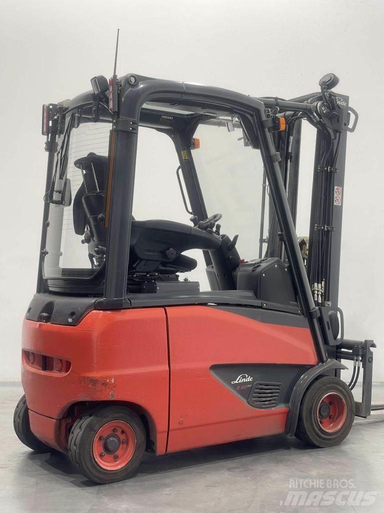 Linde E20PH-02-386 Електрически вилични кари-повдигачи