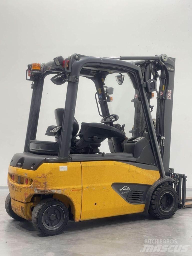 Linde E20PL-02-386 Електрически вилични кари-повдигачи