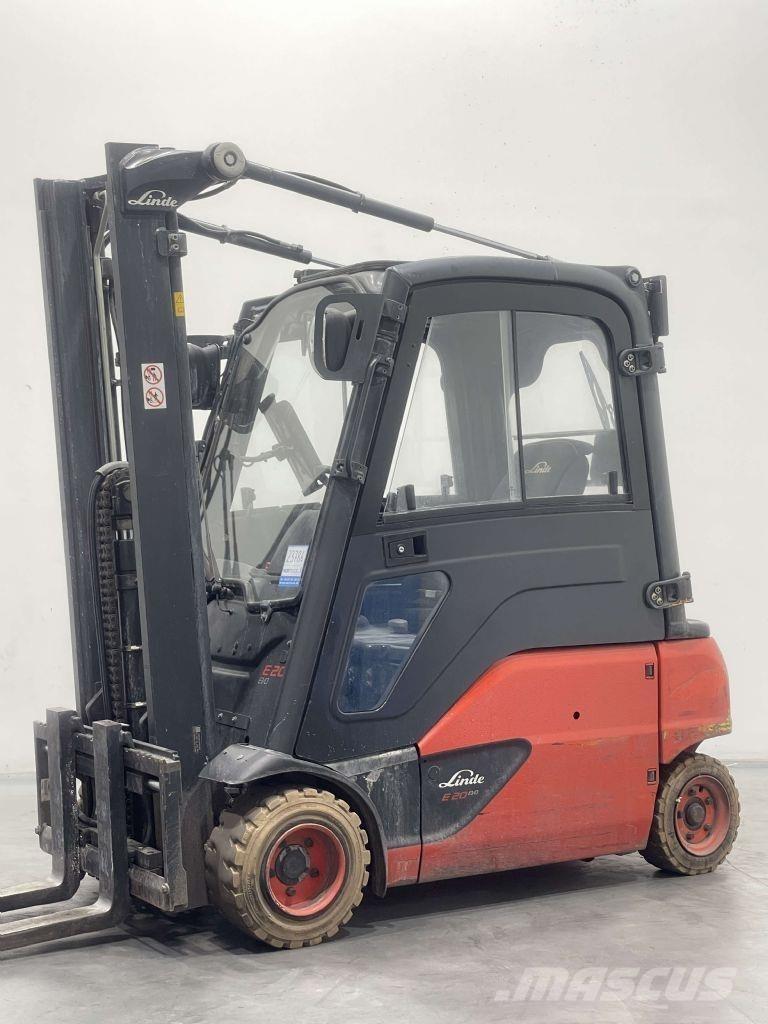 Linde E20PL-02-386 Електрически вилични кари-повдигачи