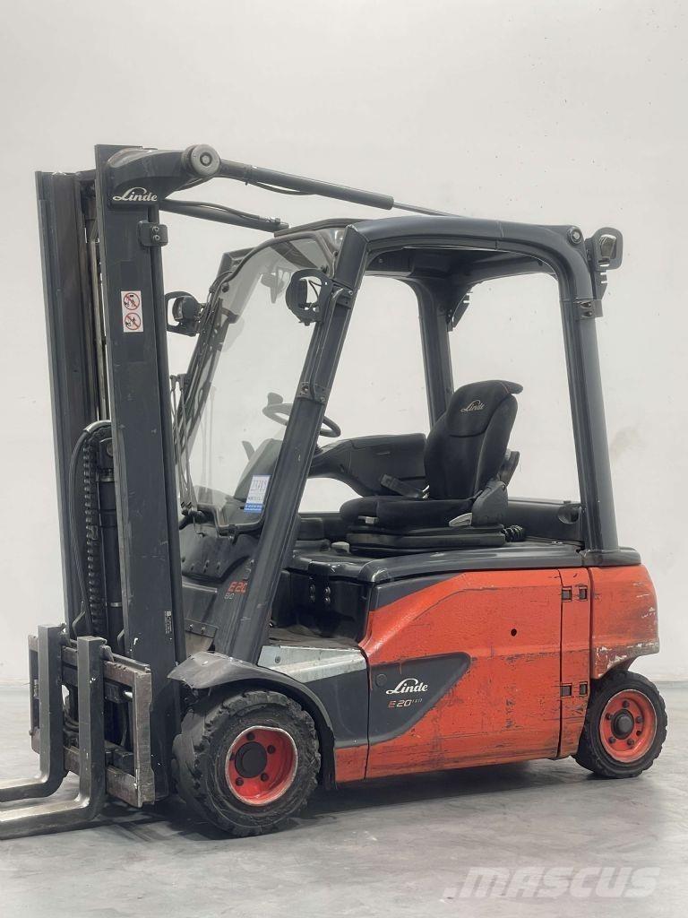 Linde E20PL-02-386 Електрически вилични кари-повдигачи