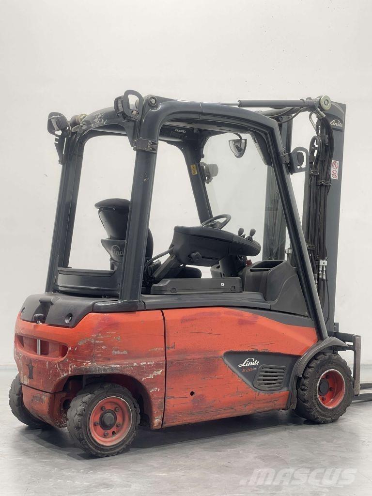 Linde E20PL-02-386 Електрически вилични кари-повдигачи