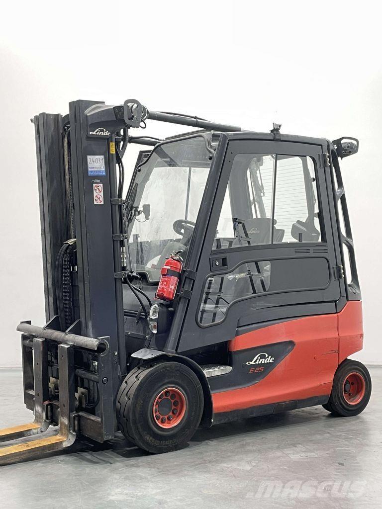 Linde E25L-01-387 Електрически вилични кари-повдигачи