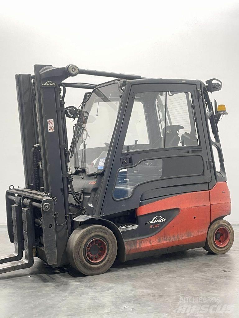 Linde E30L-01-387 Електрически вилични кари-повдигачи