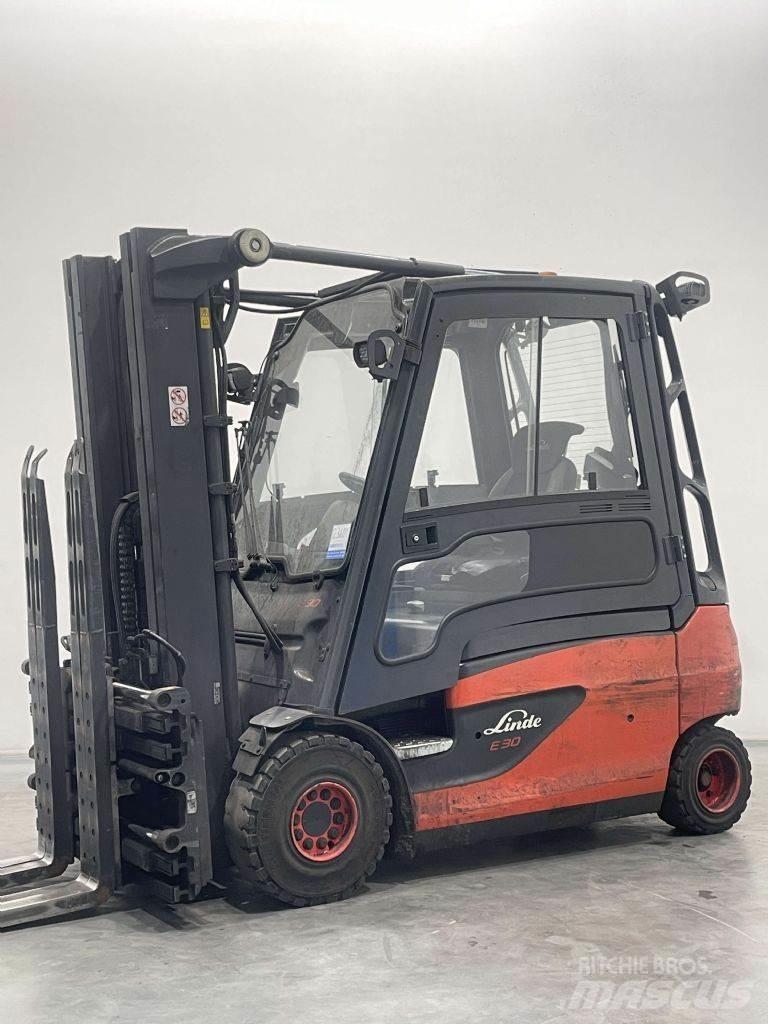 Linde E30L-01-387 Електрически вилични кари-повдигачи