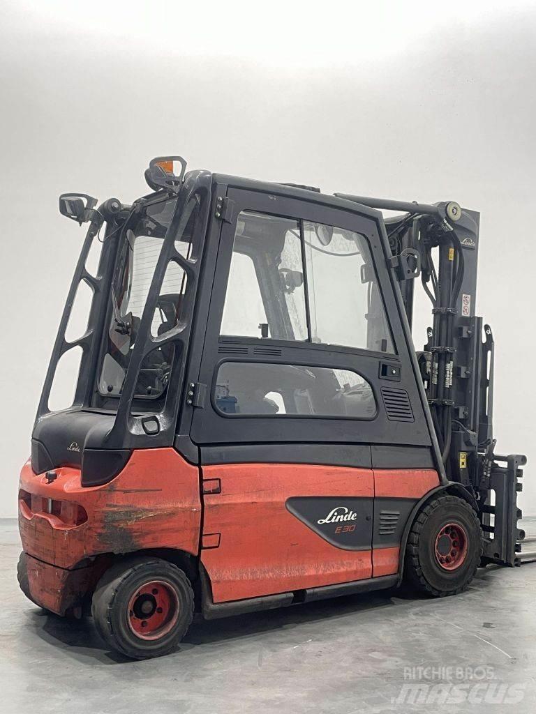 Linde E30L-01-387 Електрически вилични кари-повдигачи