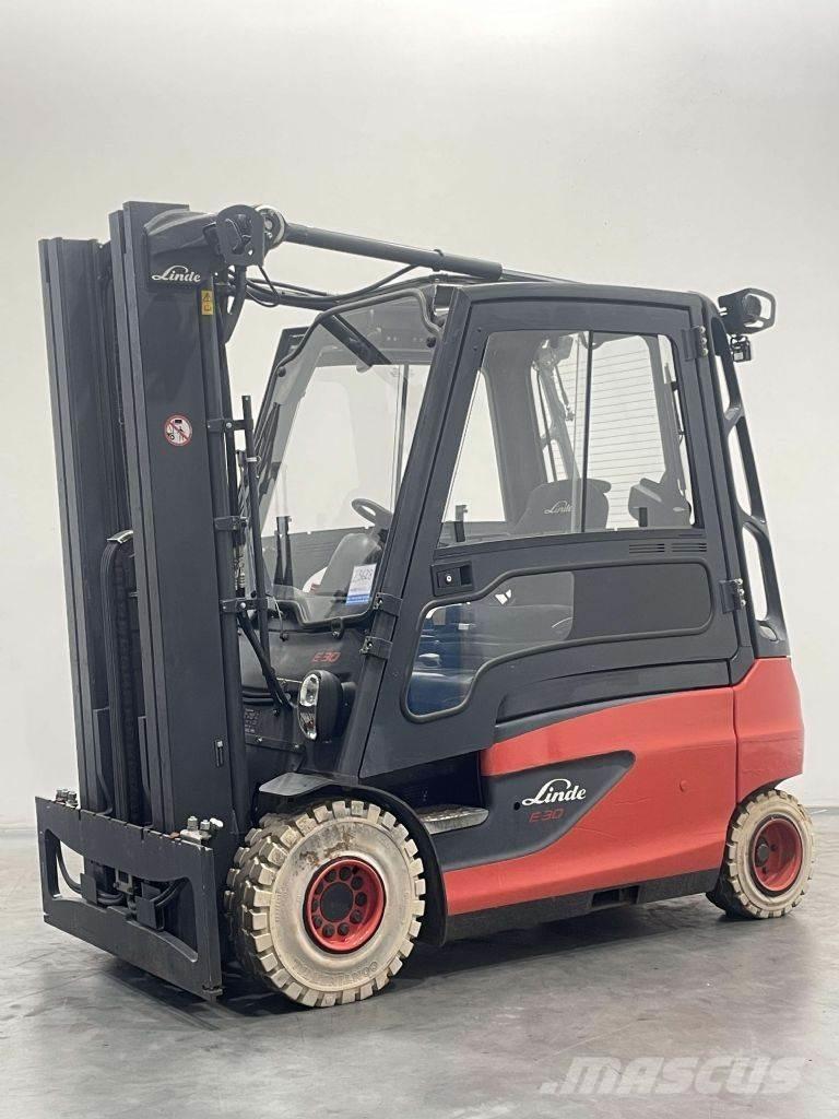 Linde E30L-01-387 Електрически вилични кари-повдигачи