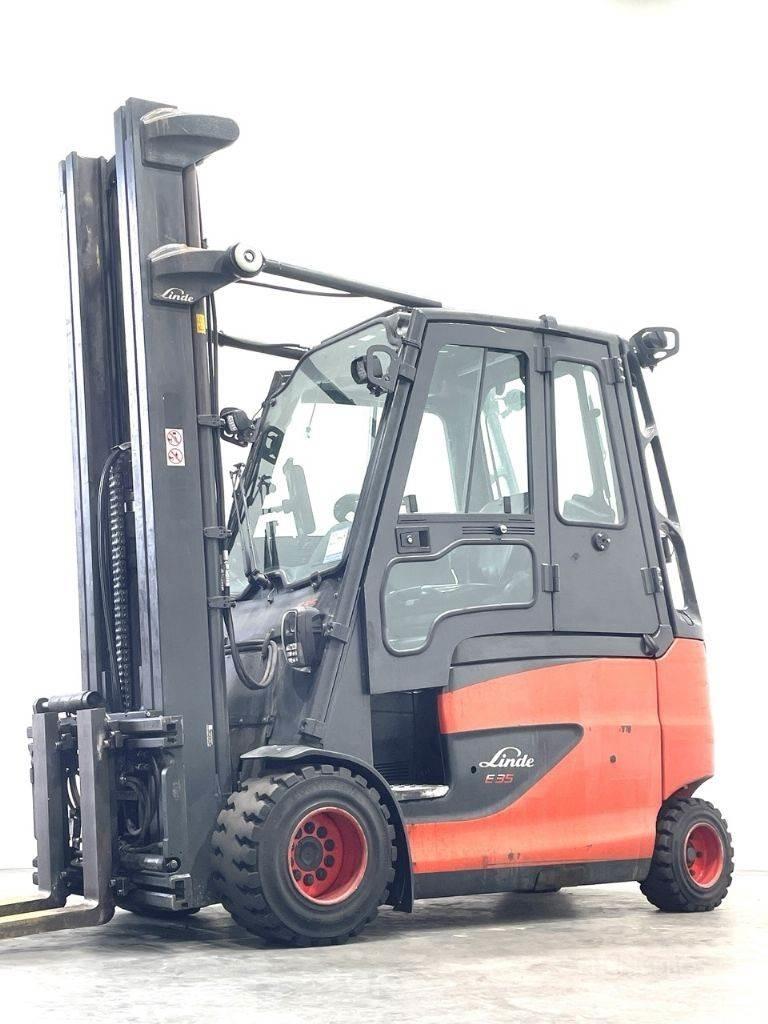 Linde E35HL-01 Електрически вилични кари-повдигачи