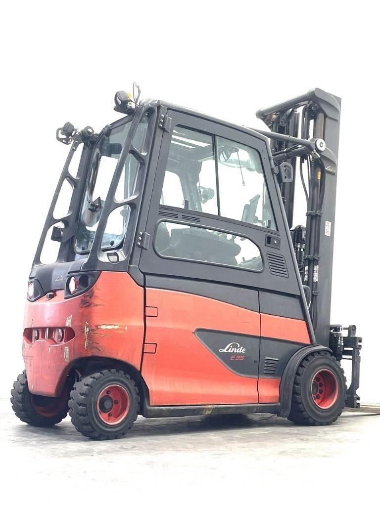 Linde E35HL-01 Електрически вилични кари-повдигачи