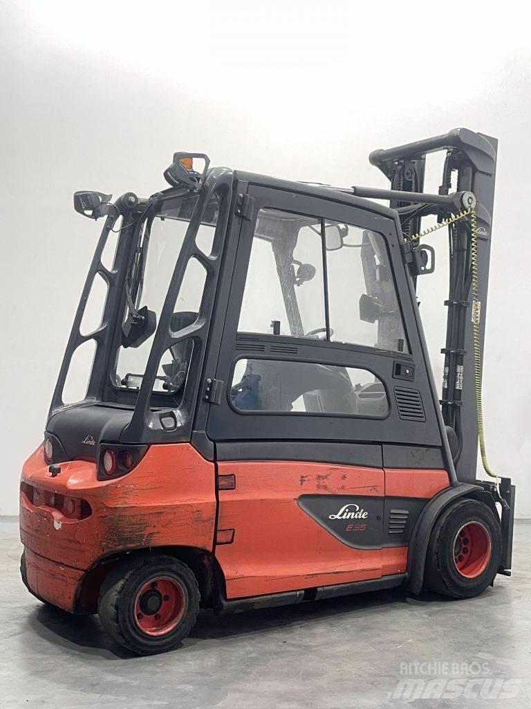 Linde E35L-01-387 Електрически вилични кари-повдигачи
