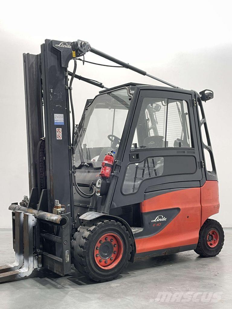Linde E40H-01/600-388 Електрически вилични кари-повдигачи