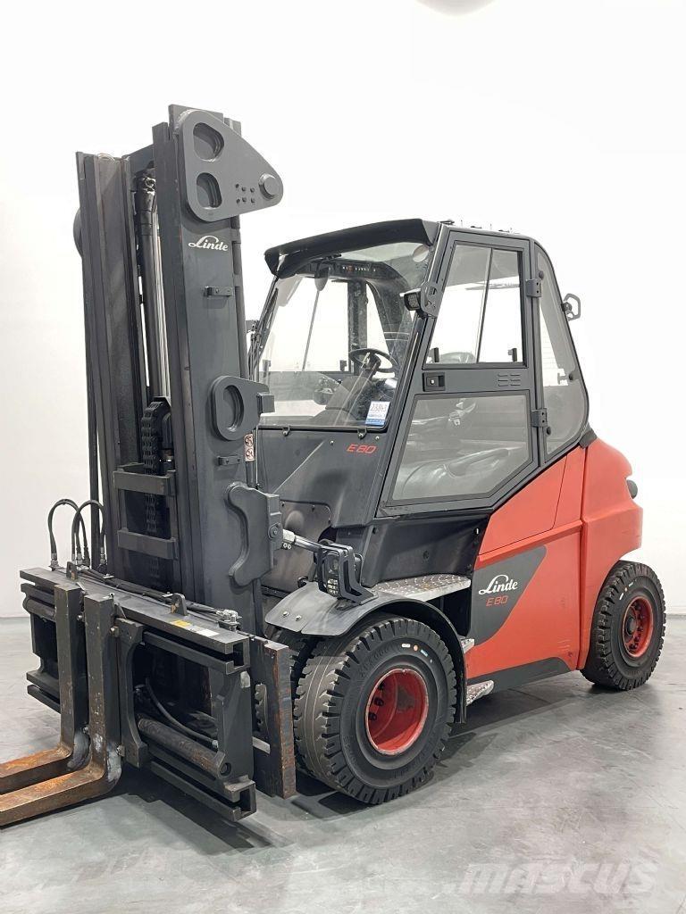 Linde E80-01-1279 Електрически вилични кари-повдигачи