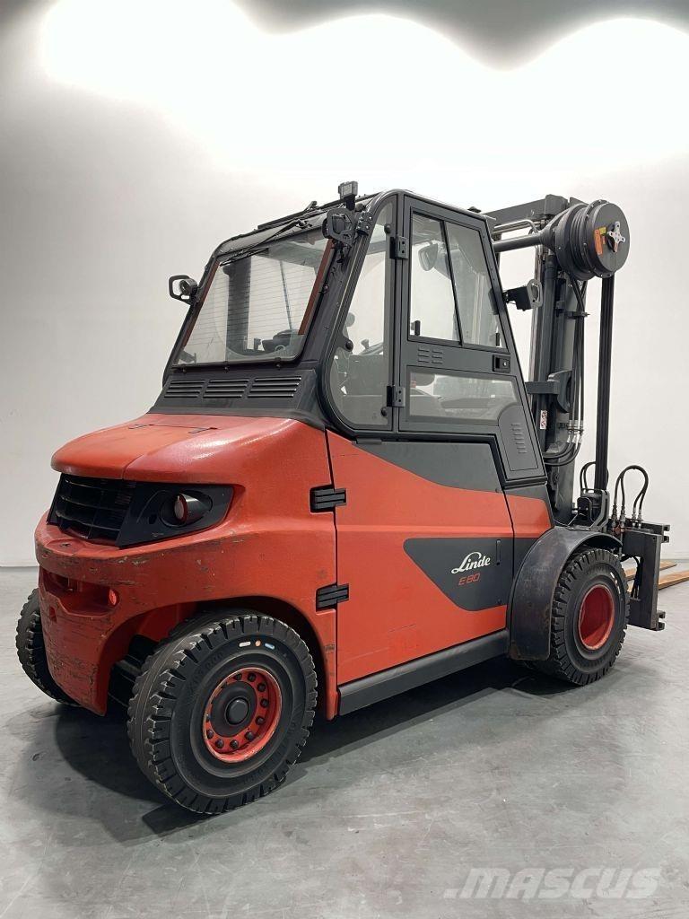 Linde E80-01-1279 Електрически вилични кари-повдигачи