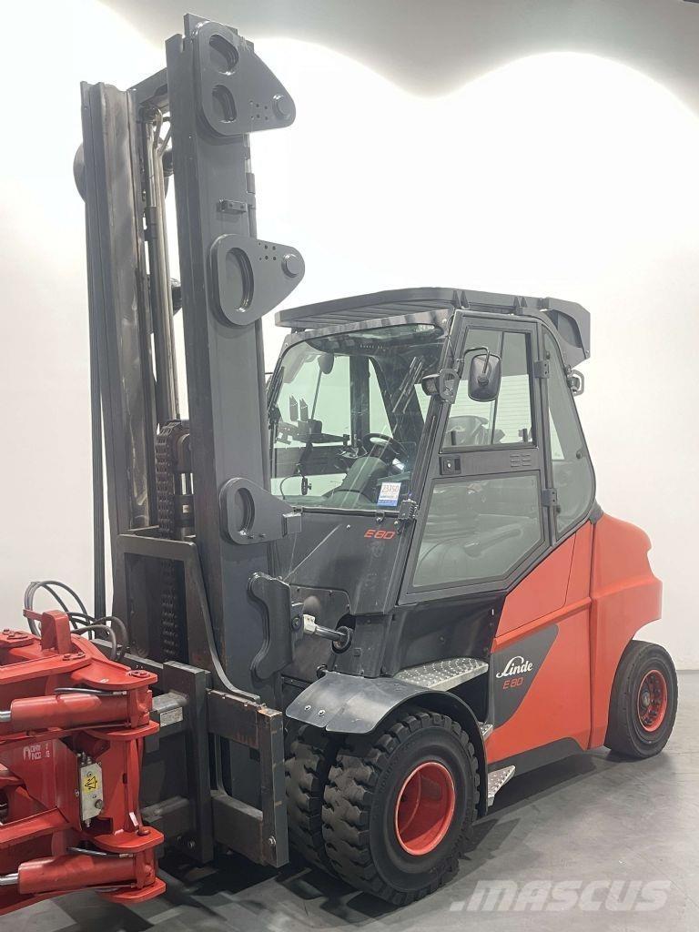 Linde E80-01/900-1279 Електрически вилични кари-повдигачи