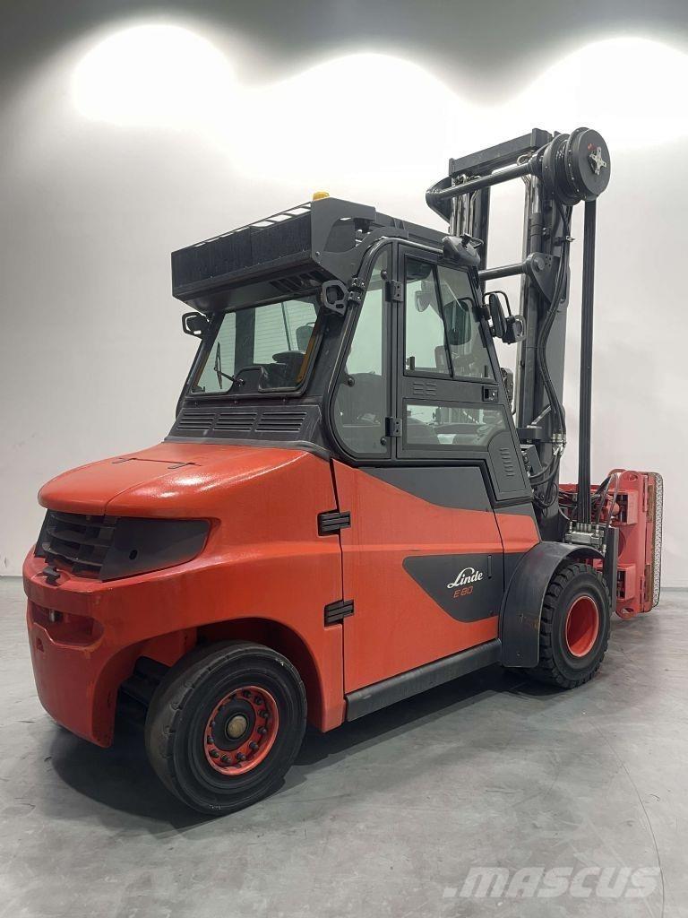 Linde E80-01/900-1279 Електрически вилични кари-повдигачи