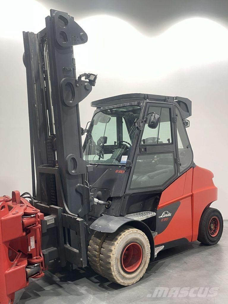 Linde E80-01/900-1279 Електрически вилични кари-повдигачи