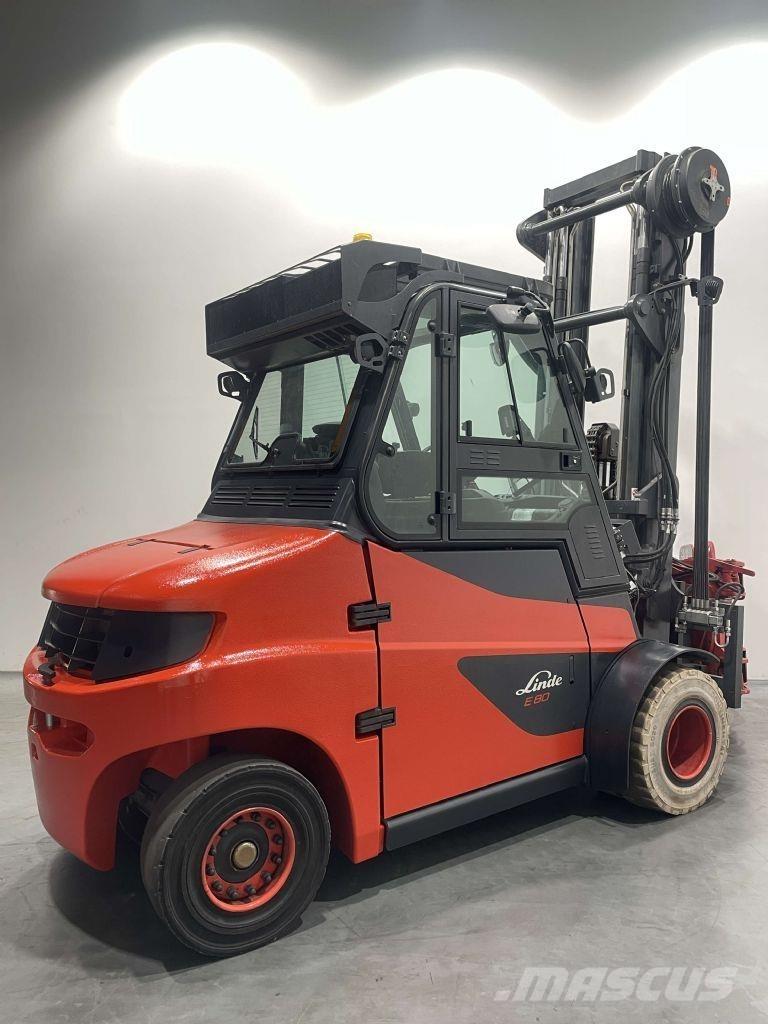 Linde E80-01/900-1279 Електрически вилични кари-повдигачи