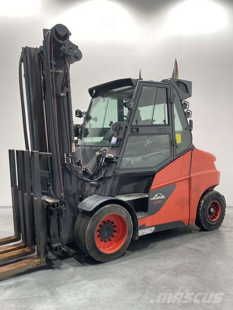 Linde E80-01/900-1279 Електрически вилични кари-повдигачи