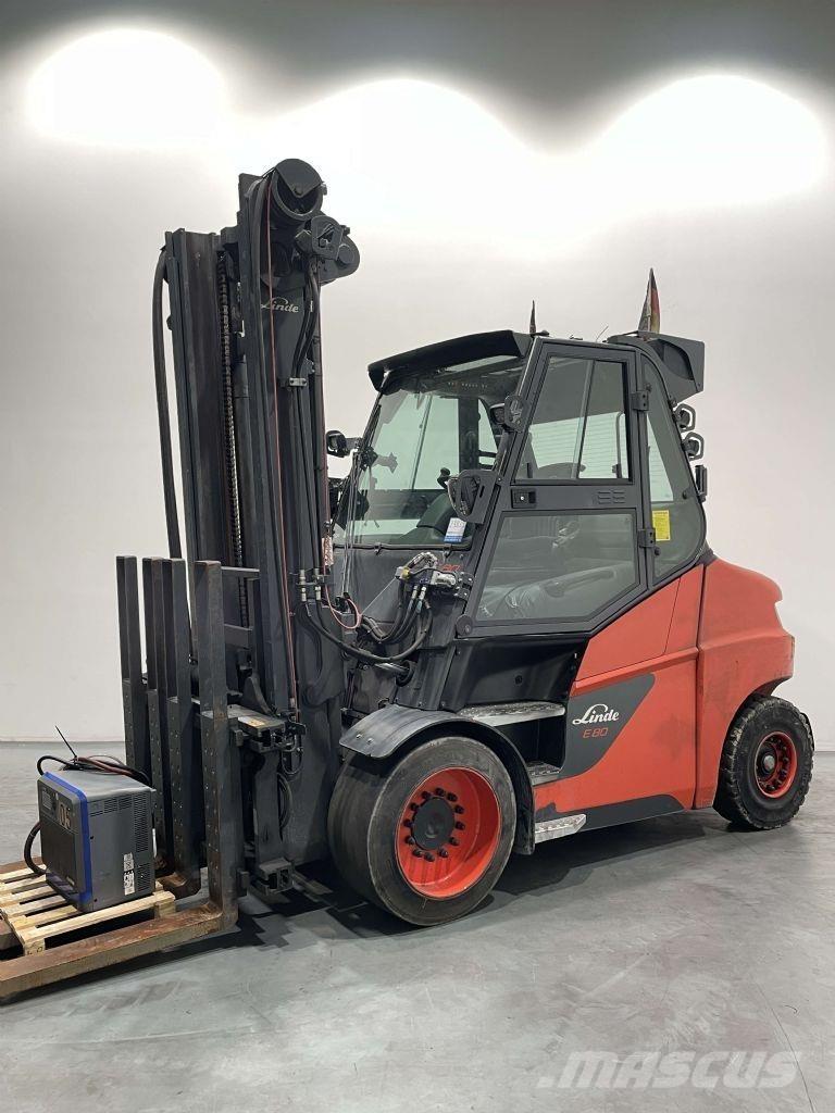 Linde E80-01/900-1279 Електрически вилични кари-повдигачи