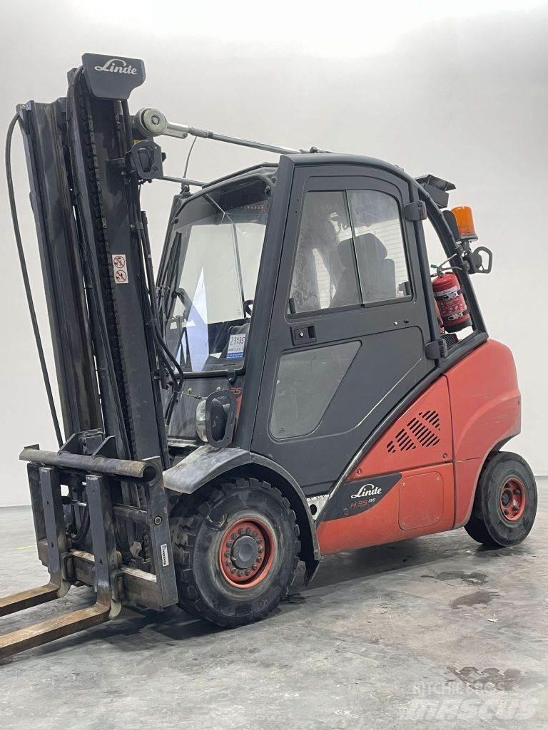 Linde H35T-02-393 Камиони с АГУ