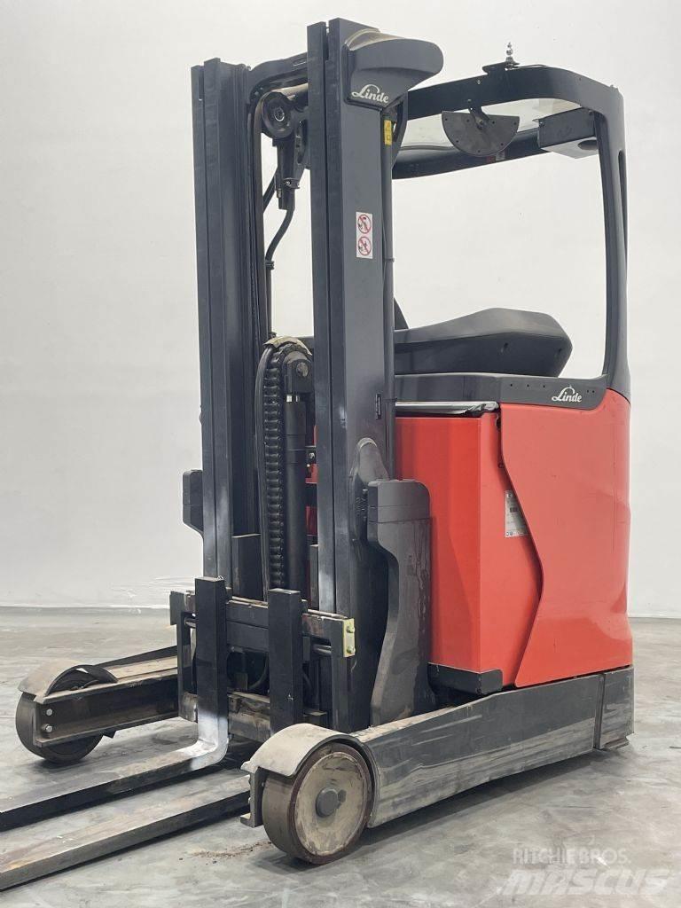 Linde R10B-01-1120 Ретрак/ Високоповдигач с изместване на вилката напред