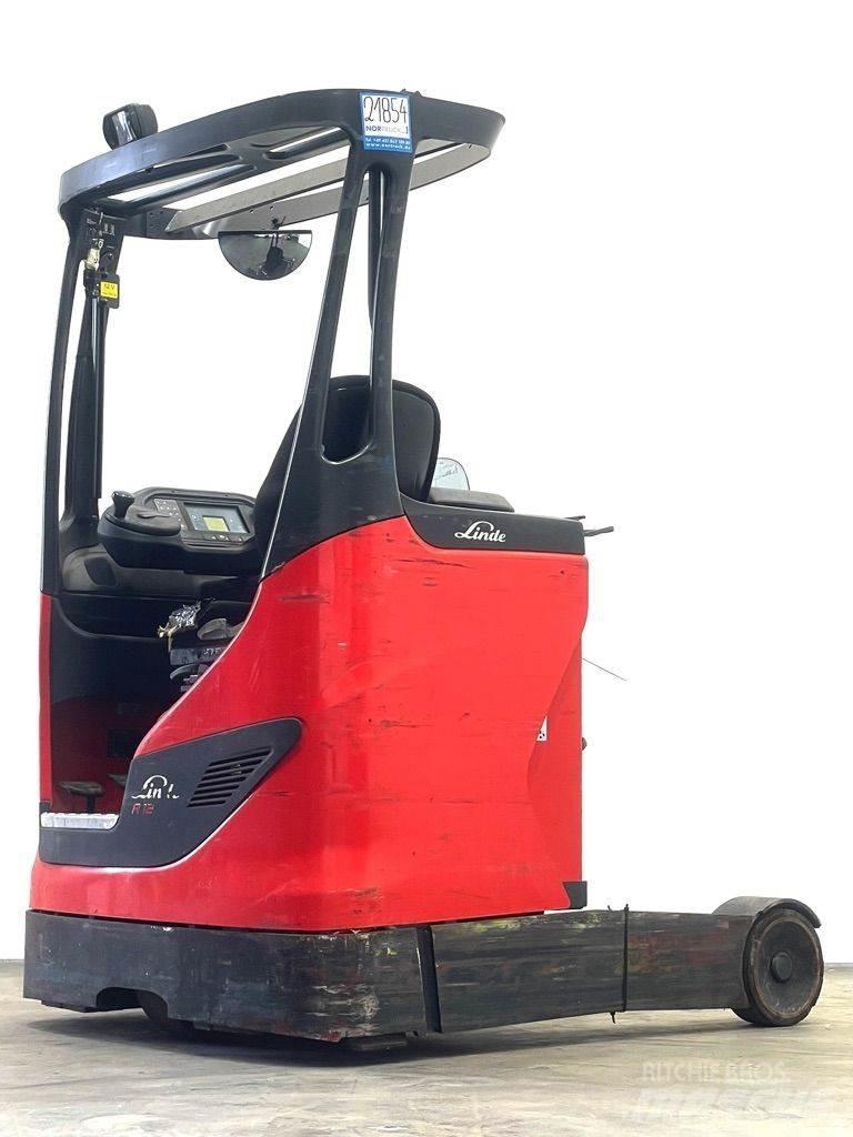 Linde R12B-1120 Ретрак/ Високоповдигач с изместване на вилката напред