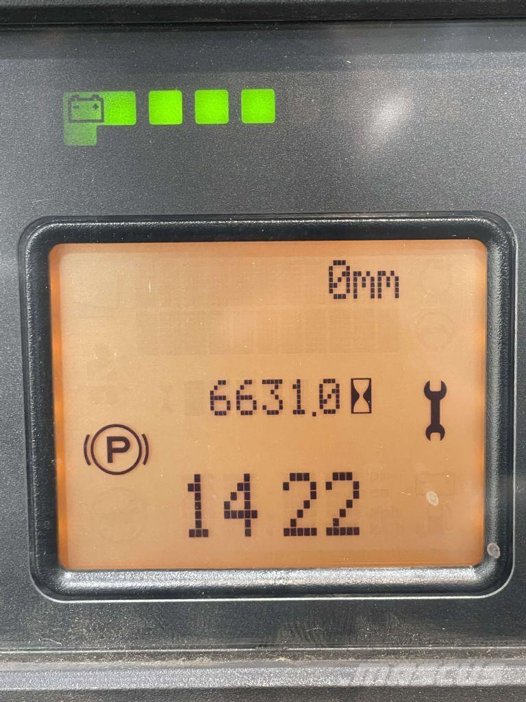 Linde R12B-1120 Ретрак/ Високоповдигач с изместване на вилката напред
