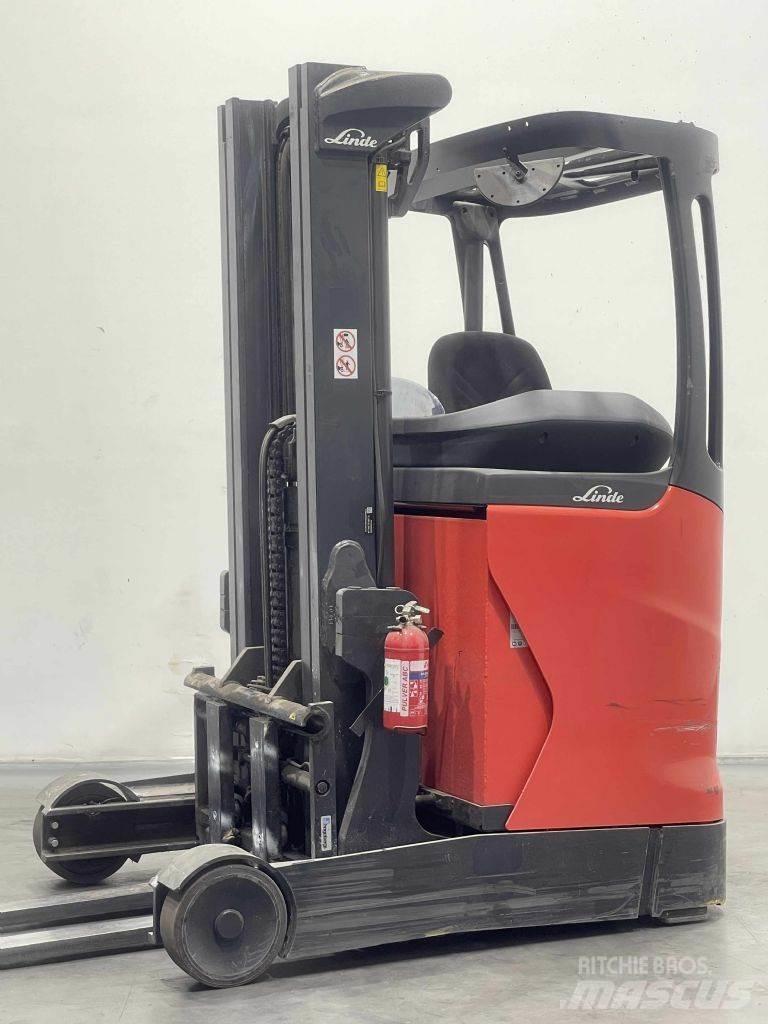 Linde R12B-1120 Ретрак/ Високоповдигач с изместване на вилката напред