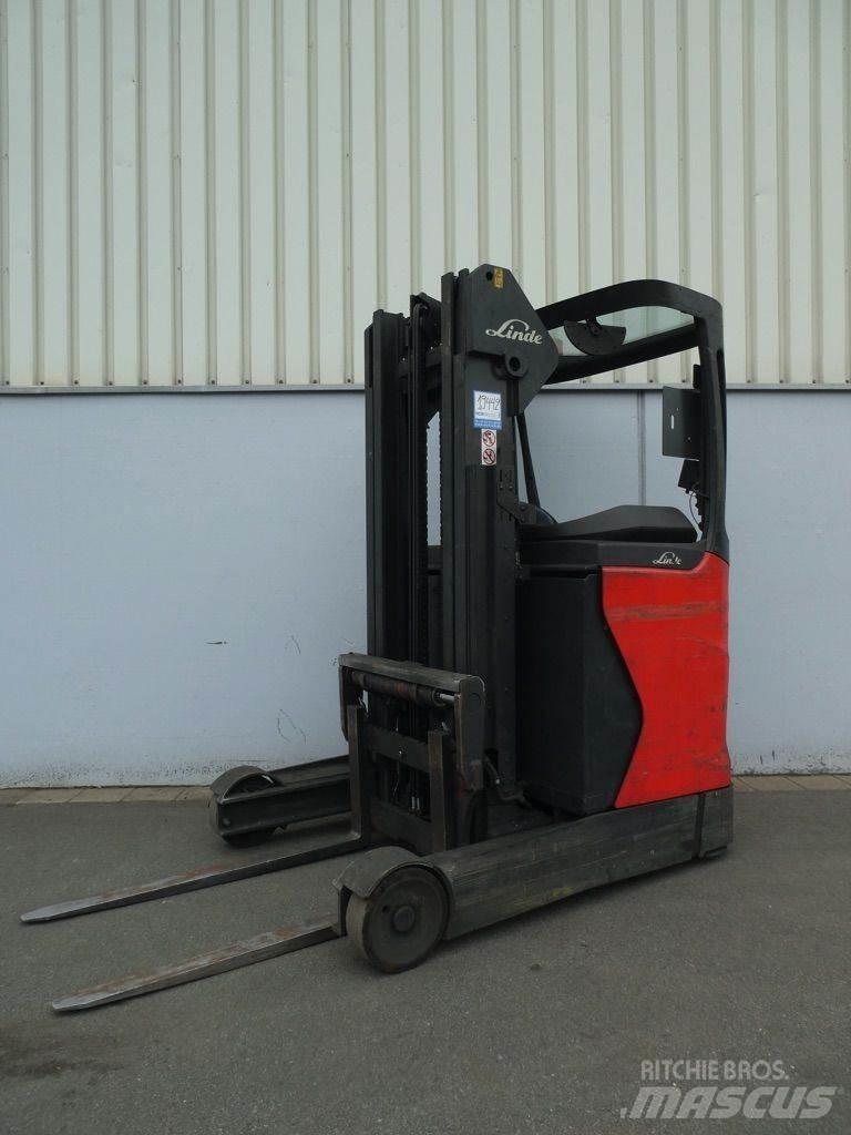 Linde R14-1120 Ретрак/ Високоповдигач с изместване на вилката напред